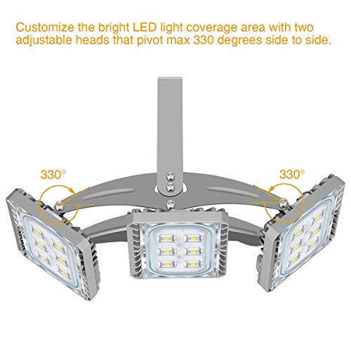 Motion Sensor Light, STASUN 90W 8100lm LED Flood Light with Wider Lighting Area, 6000K Daylight, Built with Cree LED Source, Waterproof, Great for Driveway Patio Garden