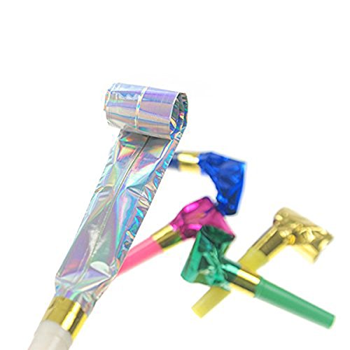 FENICAL Blowouts Whistle Noisemakers Party Funny Gift 120pcs