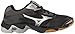 Mizuno Women's Wave Bolt 6 Volleyball Shoes, Black/Silver, 9 B US