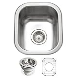 HOUZER CS-1307-C Club Bar Sink with Accessory Combo