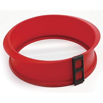 Norpro 3939 Silicone Springform Pan with Glass Base