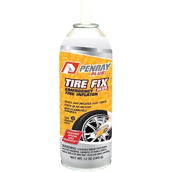  Penray 80859 6pk Tire Fix Plus Emergency Tire