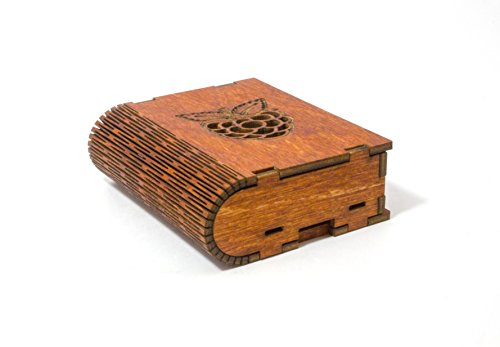 PiBerry Book Case for the Raspberry Pi 3, Pi 2, and Pi B+~ Gunstock