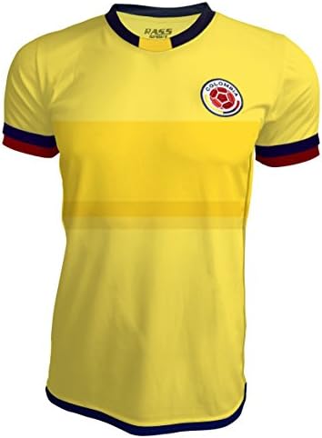 Rass Sport Copa America Centenario Soccer Jersey - COLOMBIA - MDYG0311-YEL-S/M