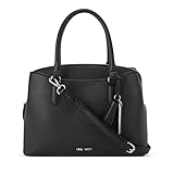NINE WEST Galla Dome Satchel Black One Size