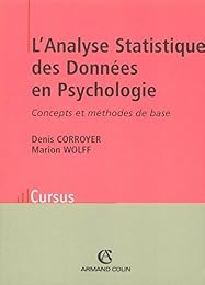 L' analyse statistique des données en psychologie