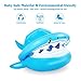 CHGeek Baby Pool Float, Shark-Shaped Infant Baby Pool Float with Canopy Inflatable Floatie Swim Ring for Kids Aged 9-36 Months (Shark Shape)