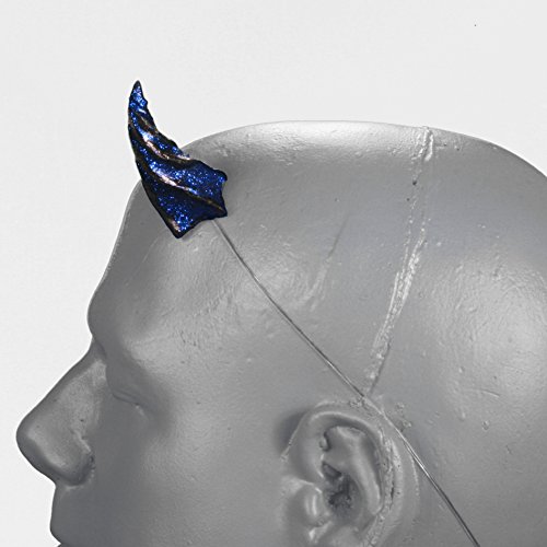 image for Pan's Devil Horns Gypsy Star V1 Blue Glitter Devil Horns w/ adjustable