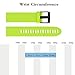 ANCOOL Compatible with Fenix 5S/6S/7S Bands 20mm Easy Fit Silicone Watch Bands Replacement for Fenix 8 43mm/5S Plus/6S Pro/D2 Delta S Smartwatches(Green)