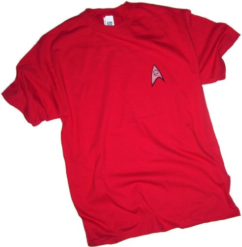 Star Trek Engineering & Security Red Uniform T-Shirt, XX-Large