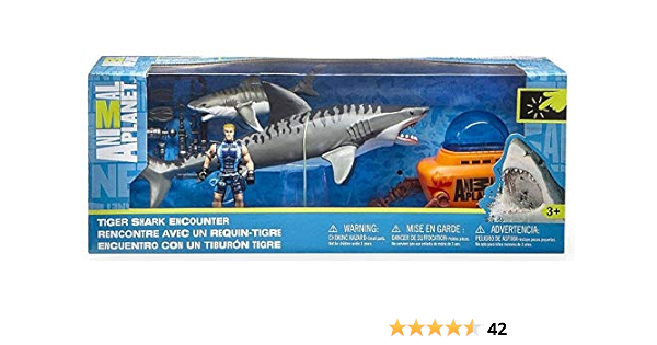 animal planet shark research playset