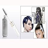 Lookatool Temporary Color Hair Dye Mascara Non-toxic Hair Mix Color Dyeing Salon Stick New (Silver)