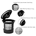Boxtree 3 Pack Permanent Reusable Coffee Pod Filter with Stainless Mesh for Keurig Brewers