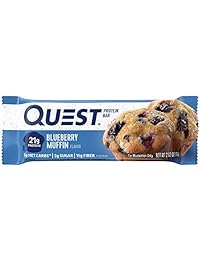 Quest Nutrition Protein Bar, Blueberry Muffin (Pack of 12)