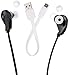 Bluetooth Earbuds V4.1 Wireless Bluetooth headset In-ear Noise Cancelling Headphones with Microphone & Stereo (Black)