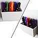Magnetic Dry Erase Marker Holder,White Magnetic Dry Eraser Organizer Mount Tray Rack for Whiteboard,Bonus 1 pcs Magnetic Whiteboard Erasers