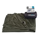 Cocoon CoolMax Travel Blanket Shadow Green