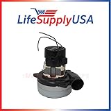 LifeSupplyUSA New Central Vac Vacuum Cleaner Motor Compatible with Ametek Lamb 119631, 116210, 116420-13, 116474 and Most 5.7" Inch
