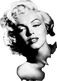 Marilyn Monroe Wall/Car Window Decal Sticker 7