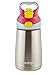 Contigo AUTOSPOUT Straw Striker Chill Stainless Steel Kids Water Bottle, 10 oz, Cherry Blossom