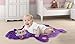 Lil' Jumbl Children Play Mat, Baby Nap Mat, Tummy Time Mat, Toddler Crawl Playmat, Portable And Easy To Carry. Plush Material Is Flexible & Foldable. Sheep Shape.