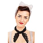 2 Pieces 1950s Retro Lace Scarf Triangle Neck Scarf Embroidered Lace Wrap Hair Wrap for Women 2 Pieces 1950s Retro Lace Scarf Triangle Neck Scarf Embroidered Lace Wrap Hair Wrap for Women