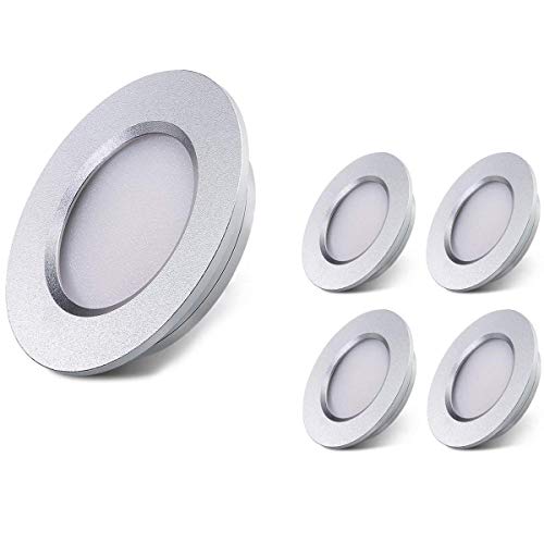 ALOVECO LED RV Ceiling Interior Lights, Warm White 3000K 12V LED Lights for RV Recessed Cabinet Lights Waterproof Ultra-Thin Camper Interior Lighting for Boat Motorhome Yacht Case of 4 packs