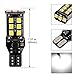 Marsauto 921 912 LED Backup Reverse Light Bulbs Error Free No Polarity, T15 906 W16W 2835 High Power 15-SMD Chips for Back Up Lights Bulbs, 6000K Xenon White (Pack of 2)