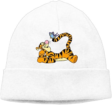 OLala Pooh Bear Tigger Butterfly Men And Women Comfortable Knitted Beanie Skull Caps