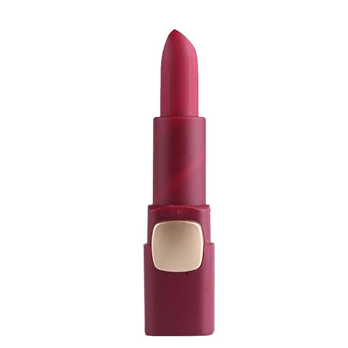 Tefamore Miss Rose Rouge à Lèvres Mat Longue Imperméable Maquillage Beauté Cosmétique 37