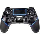 Sades C200 PS4 Controller Wireless Controller Gamepad with Dual Vibration and 3.5mm Jack for Playstation 4