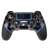 Sades C200 PS4 Controller Wireless Controller Gamepad with Dual Vibration and 3.5mm Jack for Playstation 4