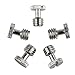 NICEYRIG 3/8 Inch Camera Quick Release Screw Tripod Screw Adapter Connecter DSLR Camera Rig Accessories- 5 Pack