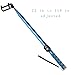 Long Selfie Stick,Extendable Foldable Selfie Stick with Wireless Bluetooth Remote and Adjustable Holder for iPhone,Samsung