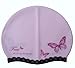 DreamHank Silicone Cute Swim Cap bathing Cap for kids,Children, Girls and Boys