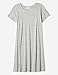 Daily Ritual Women's Short-Sleeve Scoop Neck Dress