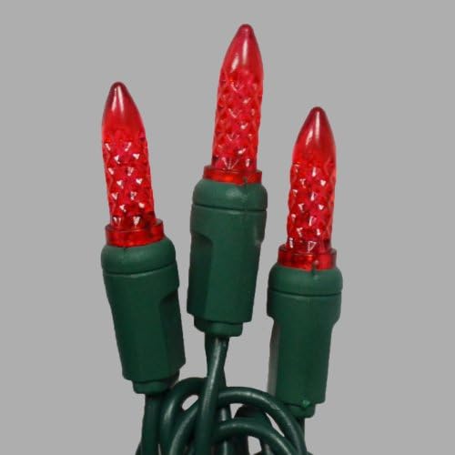 Gabriel M6 Red Mini LED Christmas Indoor Outdoor Lights (70 Light Set)