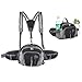 CRAZY ANTS Multifunctional Waterproof Waist Pack with Water Bottle Holder Sports Waist Bag Backpack for Running Hiking Cycling Climbing Camping Travel,Black