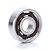 608 Bearing Ball Bearings for Skateboard 608 Hybrid Ceramic Bearing Stainless Steel Rings with 7 Black Ceramic Balls, 8×22×7mm,Pack of 10