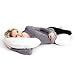 Restorology Full 60-Inch Body Pregnancy Pillow - Maternity & Nursing Support Cushion and Body Pillow with Washable Cover