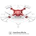 DoDoeleph Syma X5UW FPV RC Drone with 720P HD Wi-Fi Camera Live Video Training Quadcopter for Beginners- Altitude Hold Headless Mode Gravity Sensor One Key Return Includes Bonus Battery