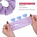 15Pcs Hair Scrunchies Chiffon Flowers Scrunchies Rabbit Ear Scrunchy for Hair Elastic Peel Off Face