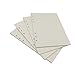 A5 Looseleaf Binder Paper Refills Set from Chris.W, 80 Sheets, Dot Grid/Square Grid/Ruled/Blank Mixed (8.27x5.59 inch)