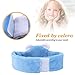 Uarzt Kids Headphones with Ultra Thin Adjustable Speakers,Soft Fleece Headband or Eye Mask for Children, Perfect Sleep Patch，Excellent Ideals for Birthday/Christmas.