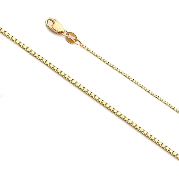 14K ITALY ネックレス Italian Fashions REAL Solid 14K or 10K Yellow Gold 1.50mm,1.7mm