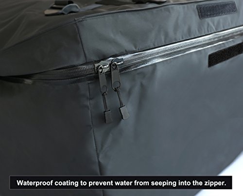 Leader Accessories Car Roof Bag Waterproof Rooftop Carrier Cargo Bag 15 Cubic Feet With Anti-slip Mat Valentine's Day Gift