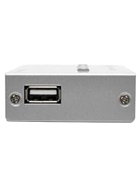 Tripp Lite 2 Port USB 2. Hi Speed Sharing switch para impresora escáner Otros (u215   2), Plateado