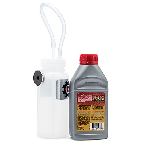 Brake Bleeding Kit With Magnet Mount Bottle And Motul 8068HL RBF 600