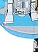 STAR WARS Lego Little Girls Pajamas (7/8, Droids Multi)