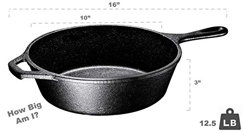 4 Ultimate+Pre+Seasoned+Cast+Multi+Cooker+Bruntmor